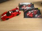 LEGO Racers: Ferrari FXX 1:17 8156 (compleet), Enlèvement, Comme neuf, Ensemble complet, Lego
