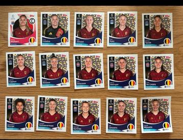 Red flames Euro 2025 Alle 15 stickers beschikbaar voor biedingen