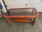 Mooie, stevige salontafel Kerselaar, Antiek en Kunst, Ophalen