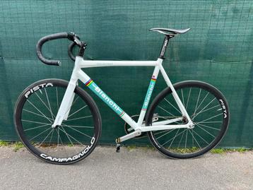 Bianci FIXED GEAR!, Fietsen en Brommers, Heren, Zo goed als nieuw, 57 tot 61 cm, Ophalen