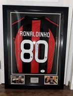 Gesigneerd AC Milaan Ronaldinho COA, Verzamelen, Ophalen of Verzenden, Zo goed als nieuw, Shirt