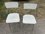 2 leuke formica vintage keukenstoelen, Ophalen
