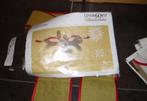 Borduren kerst lindhorst oker bruin tafellaken € 15,00 nap, Hobby en Vrije tijd, Verzenden, Nieuw