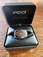 Bague homme Harley Davidson taille 11, Handtassen en Accessoires, Ringen, Ophalen, Zo goed als nieuw, Heer