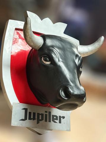Stierenkop Deco Jupiler - H-100 cm, W-70 cm, D-55 cm beschikbaar voor biedingen