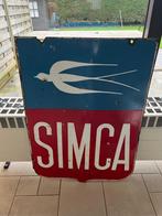 Assiette émaillée double Simca, Enlèvement