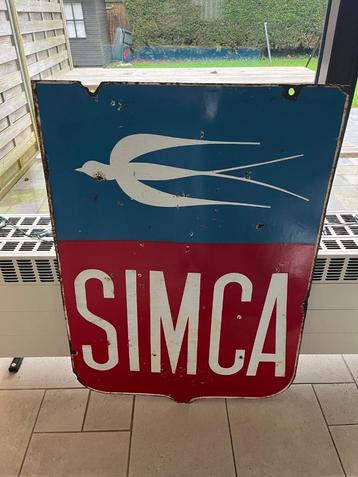 Assiette émaillée double Simca, Enlèvement