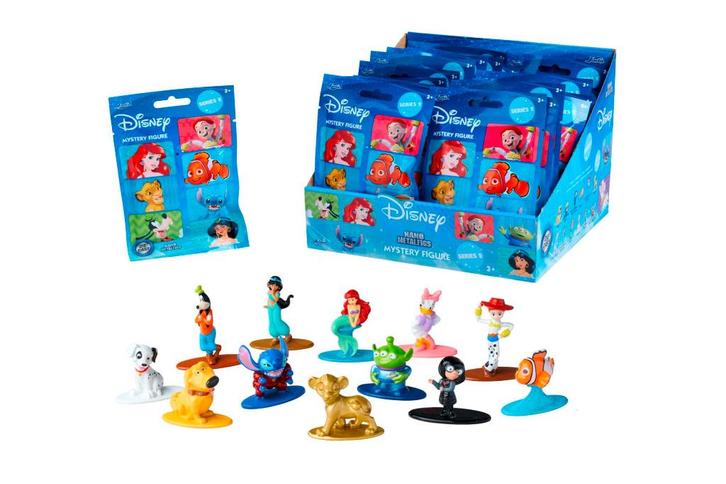 ECHANGE Disney Mystery figure nano metalfigs (series 2) Jada, Verzamelen, Disney, Nieuw, Beeldje of Figuurtje, Ophalen