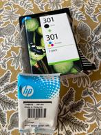 Inktcartridge HP 301, Computers en Software, Printerbenodigdheden, Ophalen of Verzenden, Nieuw, Cartridge, HP