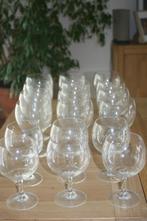 Glazenset - 6 witte wijnglazen + 12 rode wijnglazen, Overige typen, Zo goed als nieuw, Ophalen