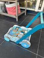 Little Dutch loopwagen met blokjes, Ophalen, Gebruikt, Duw- of Trekspeelgoed