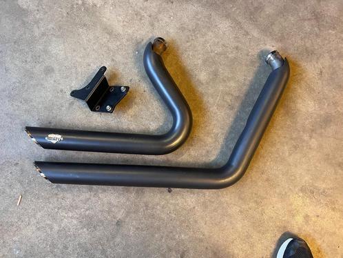 Vance & Hines BLACK Shortshots Dyna 2004-2012, Motoren, Accessoires | Overige, Gebruikt, Ophalen of Verzenden