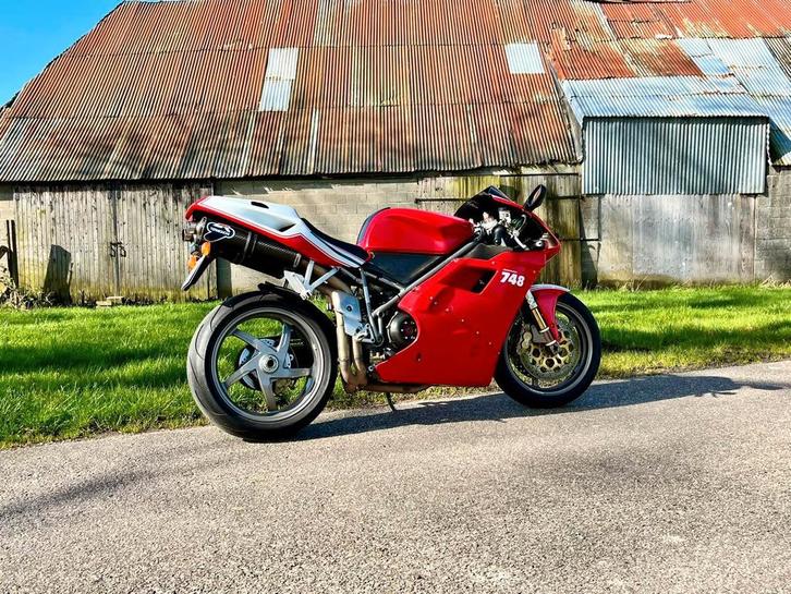 Ducati 748 met gereviseerde motor!, Motoren, Motoren | Ducati, Particulier, SuperMoto, Ophalen
