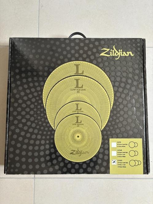 Zildjian LV80 Low volume cymbalen (set), Muziek en Instrumenten, Drumstellen en Slagwerk, Zo goed als nieuw, Overige merken, Ophalen