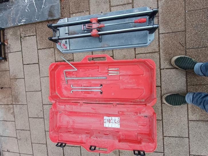 Rubi TX 700 professionele tegelsnijder., Doe-het-zelf en Bouw, Gereedschap | Handgereedschap, Zo goed als nieuw, Ophalen