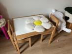 2 kinderstoelen + speeltafel, Kinderen en Baby's, Ophalen, Gebruikt, Tafel(s) en Stoel(en)