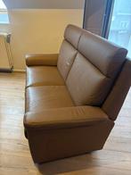 Lederen salon 2,5 zit + 2 zetels - nieuwstaat, Huis en Inrichting, Ophalen, Zo goed als nieuw