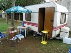 vintage caravan, Caravans en Kamperen, Caravans, Overige merken, Particulier, 500 - 750 kg, Uitbouw voortent