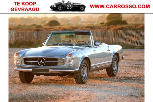 Mercedes-Benz SL 280 Pagode W113 Te koop gevraagd, Auto's, Mercedes-Benz, Bedrijf, SL, Lederen bekleding, Metaalkleur, Benzine