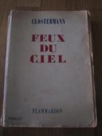 FEUX DU CIEL. P. CLOSTERMANN. FLAMMARION., Livres, Armée de l'air, Utilisé, Enlèvement ou Envoi, Deuxième Guerre mondiale