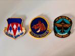 3 patch squadrons USAF, Collections, Objets militaires | Général