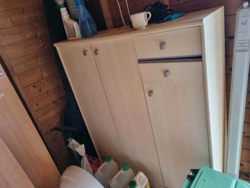 Licht beuken kast, Huis en Inrichting, Kasten | Dressoirs, Ophalen, Gebruikt