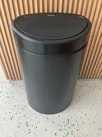 Brabantia Touch Bin Vuilbak - 40 l - Matt Black, Huis en Inrichting, Woonaccessoires | Prullenbakken, Ophalen, Zo goed als nieuw