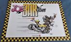 Geëmailleerde plaat Joe Bar Team – Bar2, Ophalen, Eén stripboek, Nieuw, Bar2
