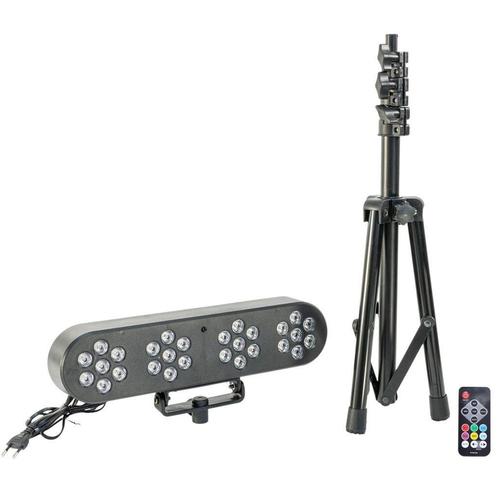 4 Led par spots met standaard en afstand bediening, Muziek en Instrumenten, Licht en Laser, Nieuw, Ophalen of Verzenden
