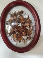 kader met gedroogde boeket bloemen, Ophalen of Verzenden