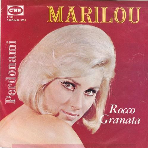 45T: Rocco Granata: Marilou  (Italiaans), Cd's en Dvd's, Vinyl | Overige Vinyl, Gebruikt, Overige formaten, Ophalen of Verzenden