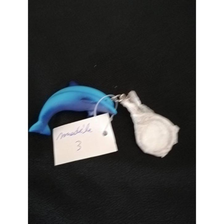 Sleutelhanger met dolfijn nr. 3, Verzamelen, Sleutelhangers, Nieuw, Dier of Natuur, Ophalen of Verzenden