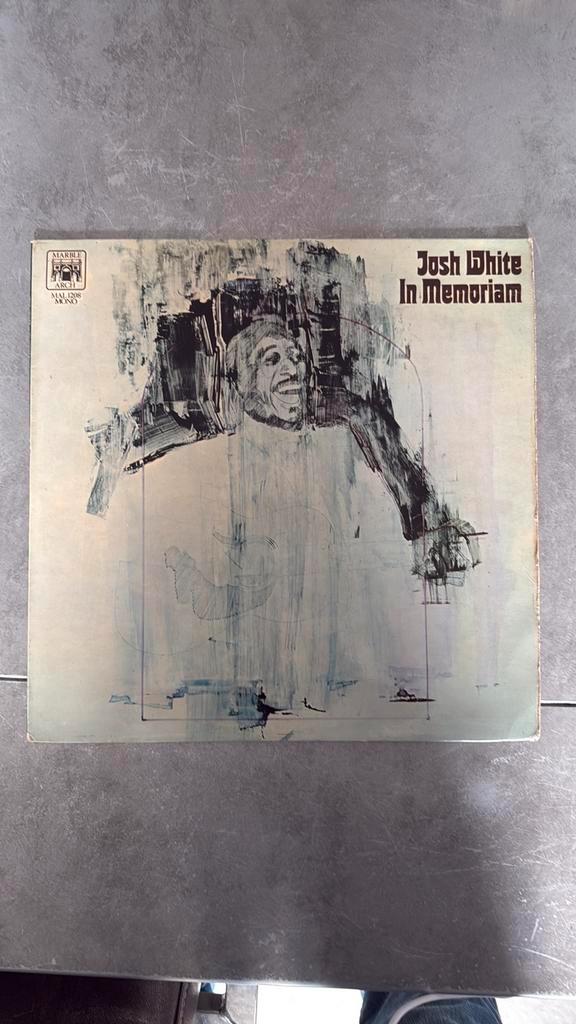 LP Josh White - In memoriam, Cd's en Dvd's, Vinyl | Jazz en Blues, Zo goed als nieuw, Ophalen