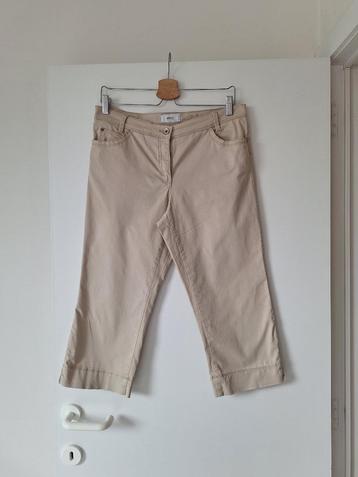 Beige driekwart broek Brax (maat 40 K), Trois-quarts, Taille 38/40 (M), Enlèvement ou Envoi, Brax