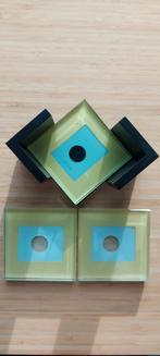 3 sous-verres gratuits où vous pouvez insérer votre photo, Enlèvement ou Envoi, Utilisé, Verre ou Tasse