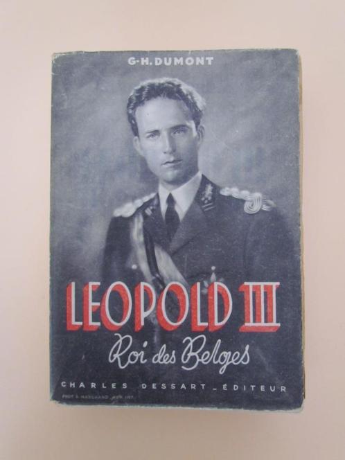 Leopold III, Roi des Belges., Livres, Histoire nationale, Utilisé, 20e siècle ou après, Enlèvement ou Envoi