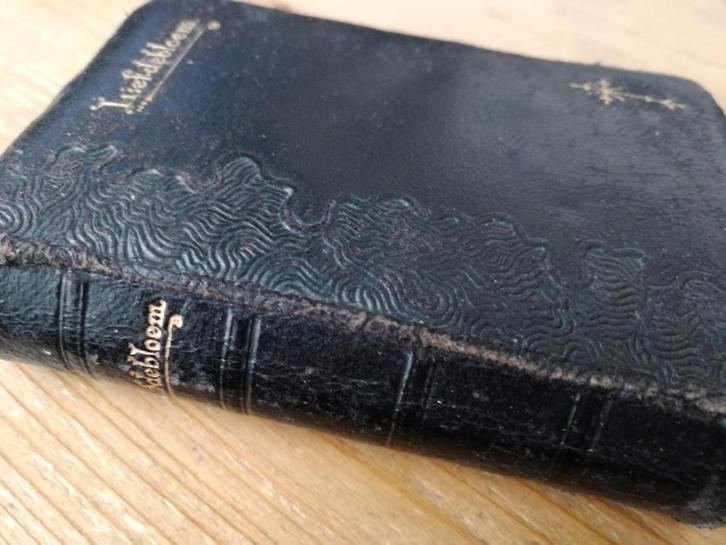 Gebedenboekje ‘Liefdebloem’ - 1899 - art nouveau omslag, Antiek en Kunst, Curiosa en Brocante, Ophalen of Verzenden