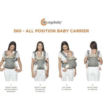 Ergobaby 360 - 4 positions (écharpe de portage) beschikbaar voor biedingen