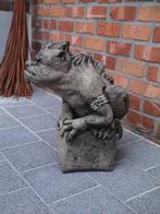 Gargoyle tuinbeeld, Ophalen, Nieuw, Steen, Dierenbeeld