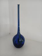 vaas, Huis en Inrichting, Ophalen, 50 tot 75 cm, Blauw, Glas