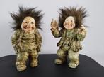 2 Noorse Trollen - Trolls - Troubs David Enterprises, Verzamelen, Ophalen of Verzenden, Gebruikt