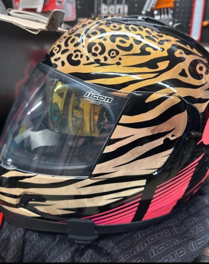 Icon vetement moto femme, Motoren, Kleding | Motorkleding, Overall, Dames, Tweedehands, Ophalen of Verzenden