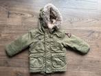 Kaki winterjas maat 92, Ophalen, Gebruikt, Jongen of Meisje, Jas