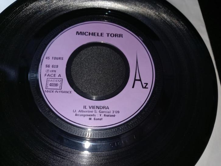 Michèle Torr‎ — Il Viendra '7 comme neuf, CD & DVD, Vinyles Singles, Comme neuf, Single, Pop, 7 pouces, Enlèvement ou Envoi