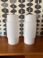 Glazen lampenkappen retro, Huis en Inrichting, Lampen | Lampenkappen, Ophalen, Gebruikt