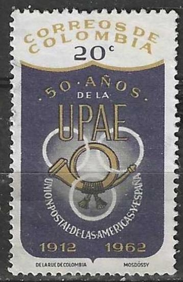 Colombia 1962 - Yvert 609 - Postovereenkomt UPAE (ST)