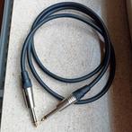 Câble instrument YELLOW CABLE, noiseless, 2 x Jack, 1.5m, Enlèvement ou Envoi, Comme neuf, Instrument