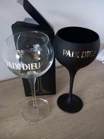 1 Verre Paix Dieu Noir + 1 verre Paix Dieu 25cl, Verzamelen, Glas en Drinkglazen, Ophalen, Nieuw, Bierglas