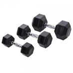 Haltères Taurus Hexagonal TPE Neuves, Sport en Fitness, Ophalen, Nieuw, Benen, Dumbbell
