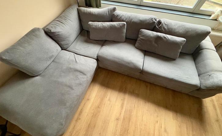 Fauteuil gris, Maison & Meubles, Canapés | Coins salons complets, Utilisé, Enlèvement